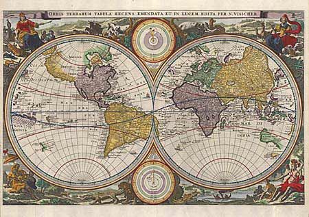 Orbis Terrarum Tabula Recens Emendata Et In Lucem Edita