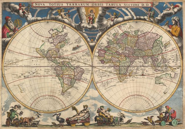 Nova Totius Terrarum Orbis Tabula Auctore D.D.