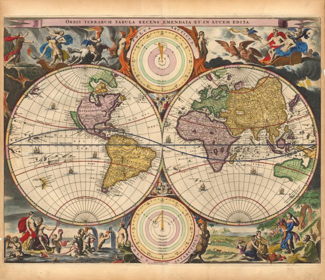 Orbis Terrarum Tabula Recens Emendata Et In Lucem Edita