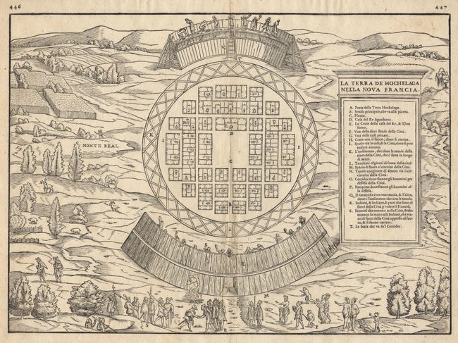 La Terra de Hochelaga Nella Nova Francia