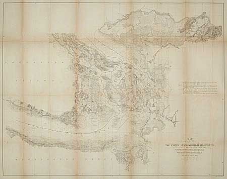 Map showing the line of Boundary between the United States and British Possessions