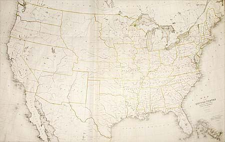 Map of the United States exhibiting the several Collection Districts