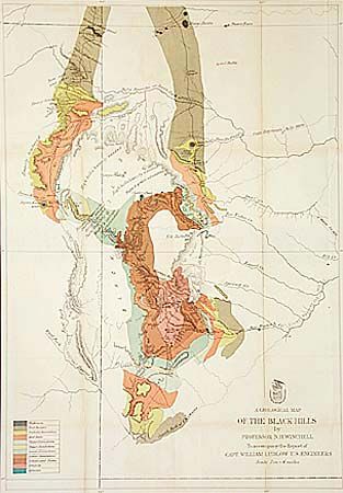 A Geological Map of the Black Hills