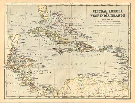 Central America and West India Islands
