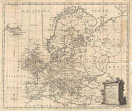 A New & Correct Chart of Europe