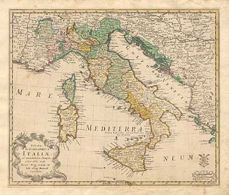 Tabula Geographica Italiae