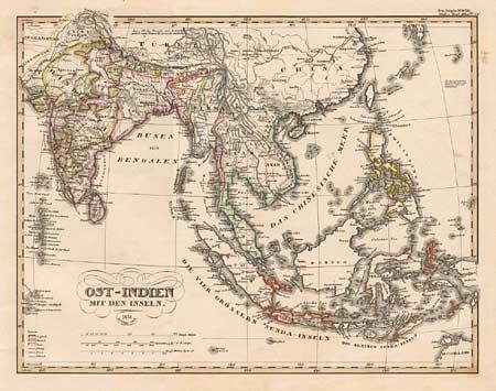 Ost-Indien mit den Inseln