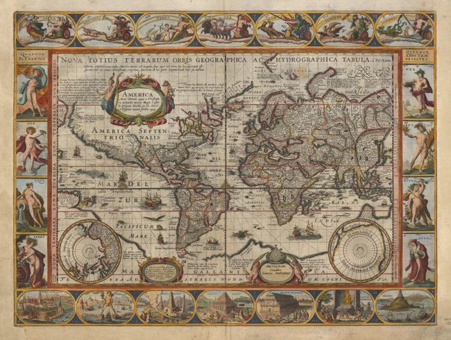 Nova Totius Terrarum Orbis Geographica Ac Hydrographica Tabula