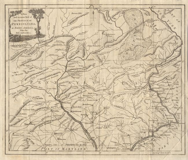 A New and Accurate Map of the Province of Pennsylvania in North America from the Best Authorities