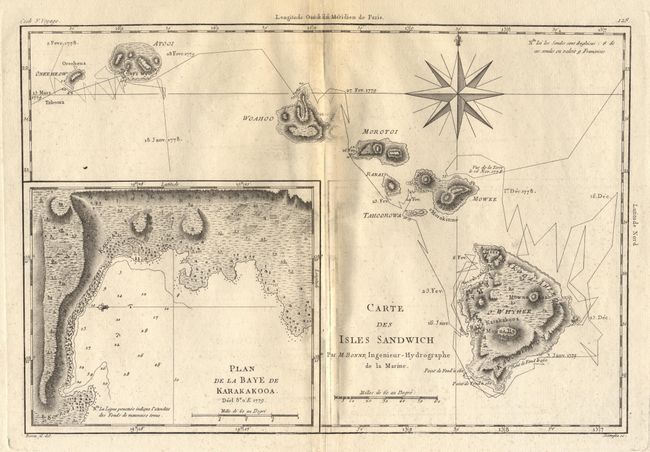 Carte des Isles Sandwich