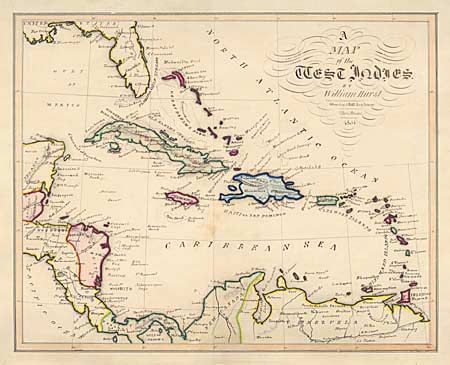 A Map of the West Indies