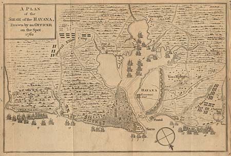 A Plan of the Siege of Havana, Drawn by an Officer on the Spot. 1762