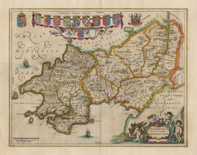 Penbrochia Comitatus et Comitatus Caermaridunum