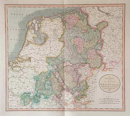 A New Map of the Circle of Westphalia, from the Latest Authorities
