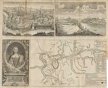 A Plan of the City of Prague, with the French and Austrian Camps