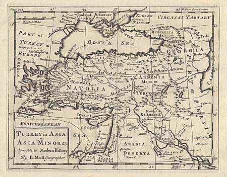 Turkey in Asia or Asia Minor & c. Agreeable to Modern History
