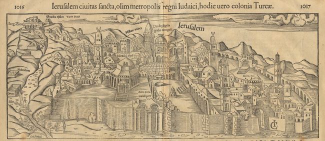 Ierusalem civitas sancta, olim metropolis regni Judaici, hodie uero colonia Turcae