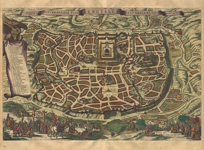 De Heylige en Wytvermaerde Stadt Ierusalem eerst genaemt Salem Genesis 14.Vers 18