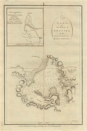 Plan of the Bay of Awatska on the East Coast of Kamtschatka