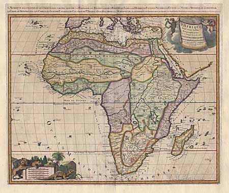 L'Afrique divise suivant l' estenduie de ses principales partiesnou sont distingus les uns des autres Les Empires, Monarchies, Royaumes Tstats et Peuples