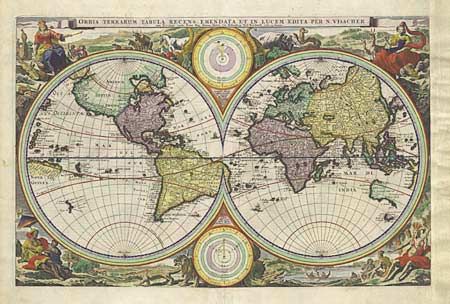 Orbis Terrarum Tabula Recens Emendata Et In Lucem Edita