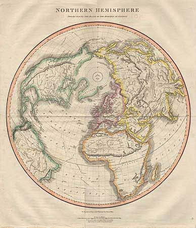 Southern Hemisphere Projected on the Plane of the Horizon of London