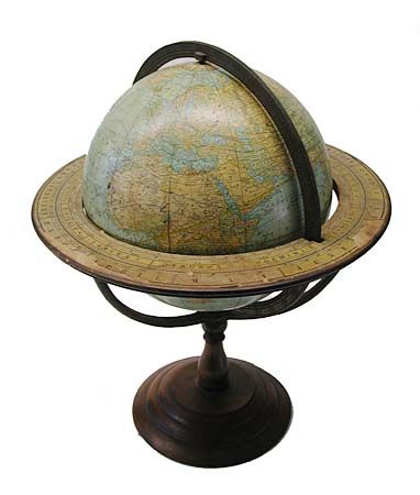 New Twelve Inch Terrestrial Globe