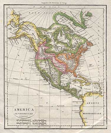 America Settentrionale di Arrowsmit