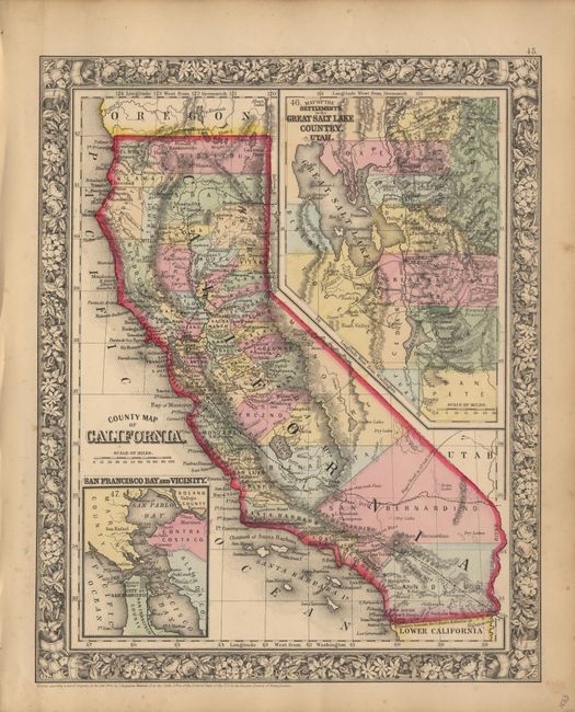County Map of California
