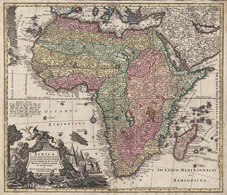 Africa Juxta Navigationes et Obervationes Recentissimas Aucta.