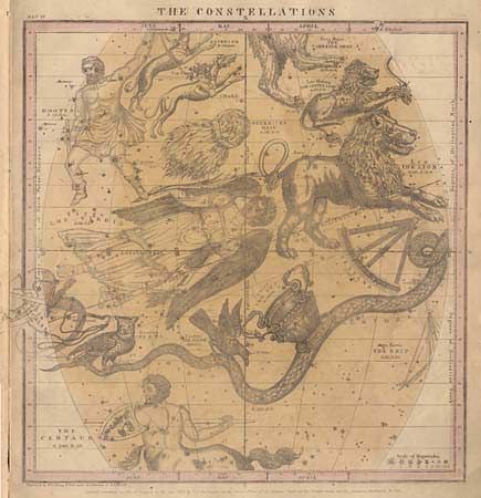 Atlas designed to illustrate Burritt's Geography of the Heavens