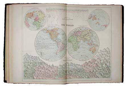 Black's General Atlas of the World.  New and Revised Edition.  Embracing the latest discoveries, new boundaries and other changes