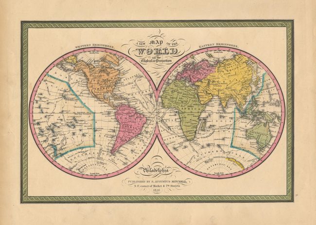 A New Map of the World on the Globular Projection