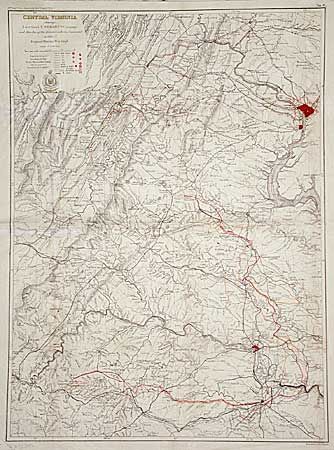Central Virginia showing Lieut. Genl U.S. Grant's Campaign