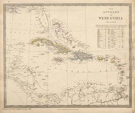 The Antilles or West-India Islands