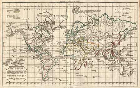 Nouvel Atlas Portatif destine principalement pour l' instruction De La Jeunesse, d' apres la Geographie Moderne de feu l' Abbe Delacroix