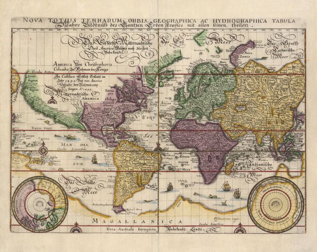 Nova Totius Terrarum Orbis Geographica Ac Hydrographica Tabula