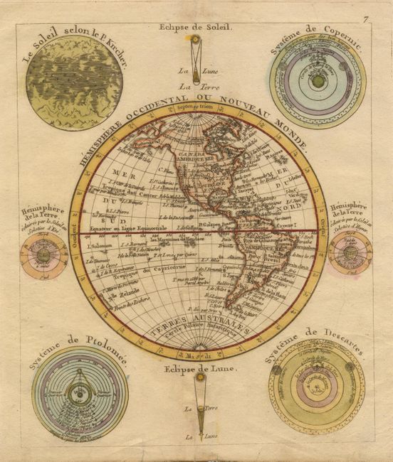 Hemisphere Occidental Ou Nouveau Monde