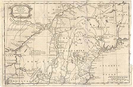 A Map of that part of America which was the Principal Seat of War, in 1756