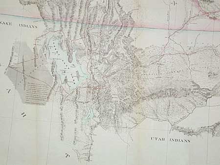 Map of a Reconnaissance between Fort Leavenworth on the Missouri River, and the Great Salt lake in the Territory of Utah, made in 1849 and 1850
