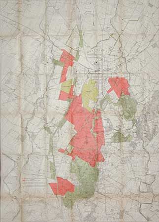 Map of the Battlefield of Gettysburg From Original Surveys by Engineers of the Commission. By authoritySecretary of War under the direction of the Gettysburg National Park Commission