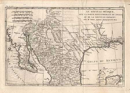 Le Nouveau Mexique, avec la Partie Septentrionale de l' ancien ou de la Nouvelle Espagne