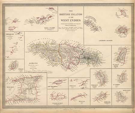 The British Islands in the West Indies
