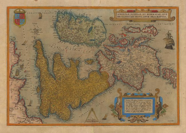 Angliae, Scotiae, et Hiberniae, Sive Britannicar; Insularum Descriptio.