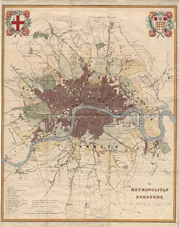 The Metropolitan Boroughs, As Defined by the Reform Bill