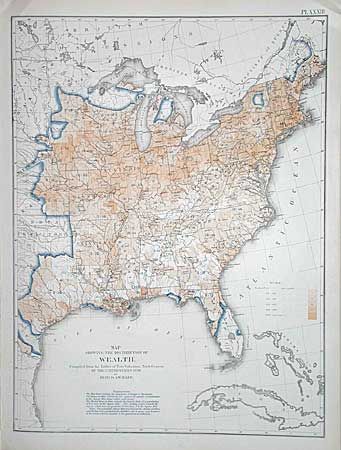 A Statistical Atlas of the United States based on the Results of the Ninth Census, 1870