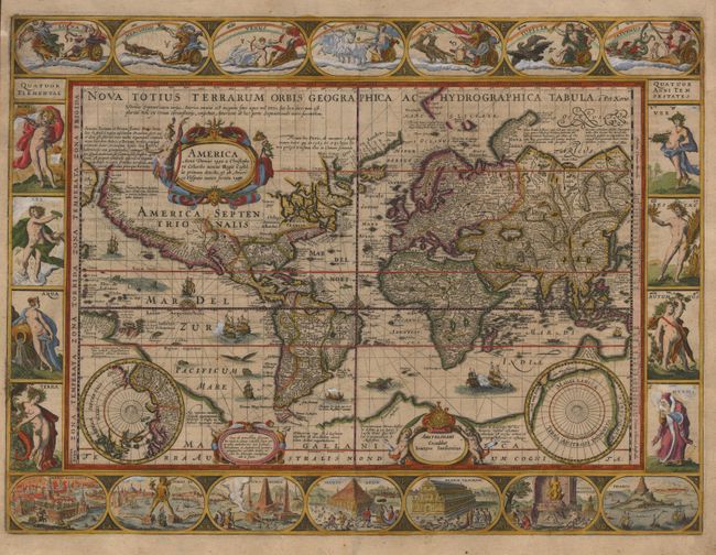 Nova Totius Terrarum Orbis Geographica Ac Hydrographica Tabula