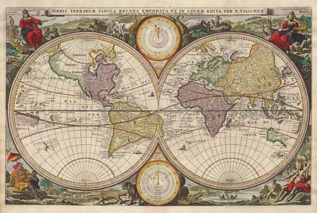 Orbis Terrarum Tabula Recens Emendata Et In Lucem