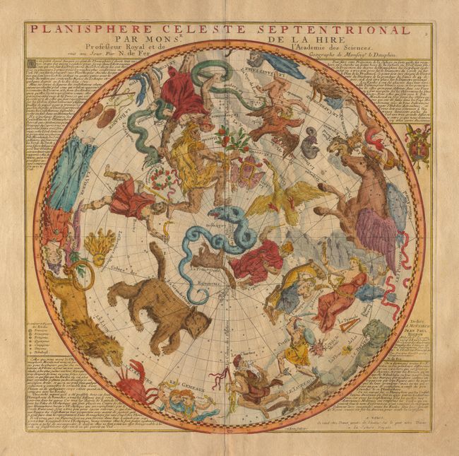 Planisphere Celeste Septentrional