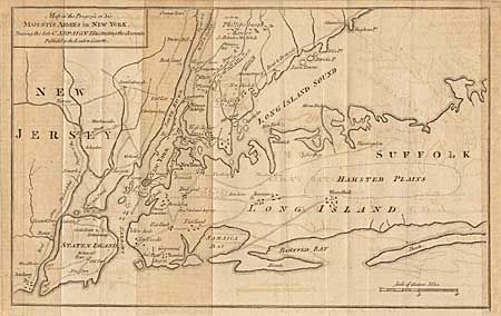 Map of the Progress of his Majesty's Armies in New York